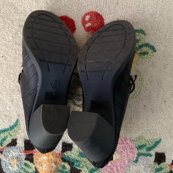 Peep Toe Heel Booties by Rue 21 Sexy black Size S-6/7 - Picture 7 of 11